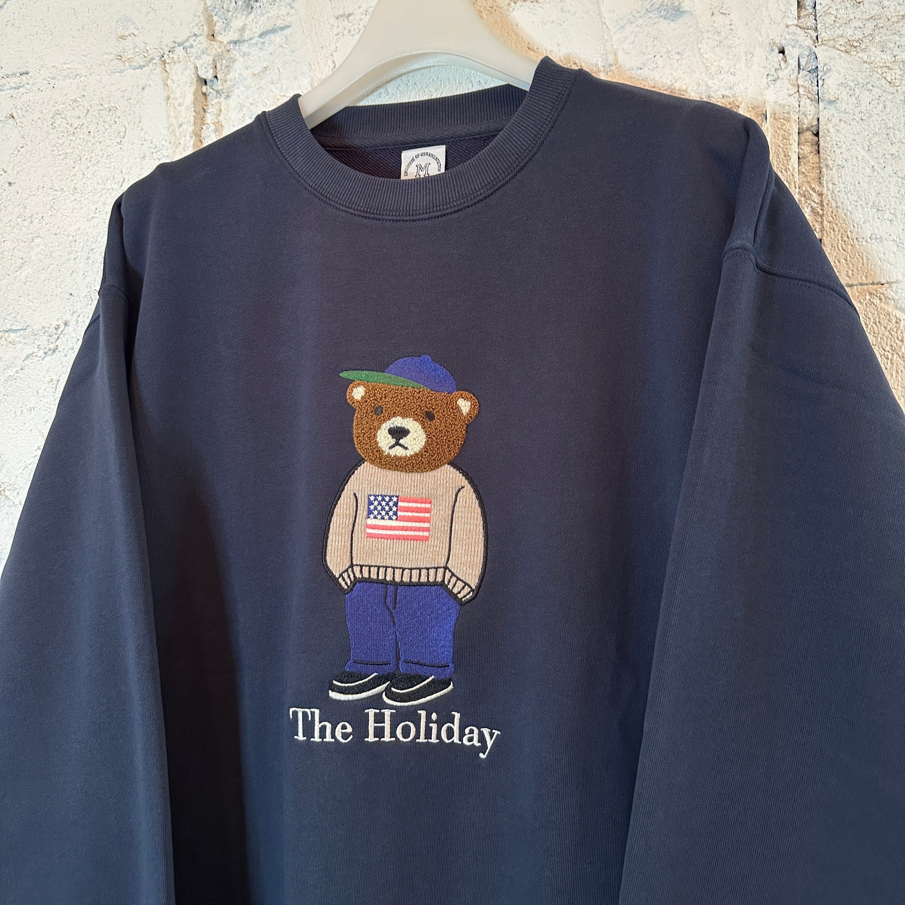 裏毛クマ刺繍スウェット | GLOVEEEK