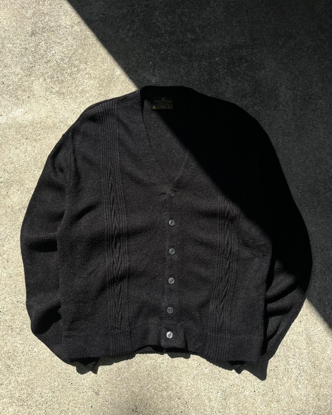 70s Sears Design Acrylic Knit Cardigan | VOLAR