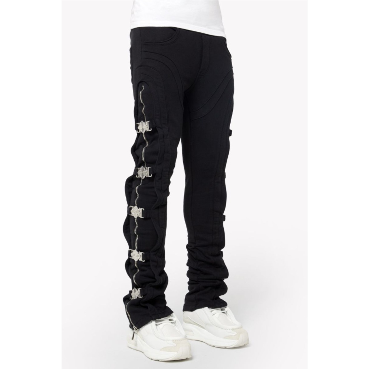 GUAPI / obsidian black premium sweat pants