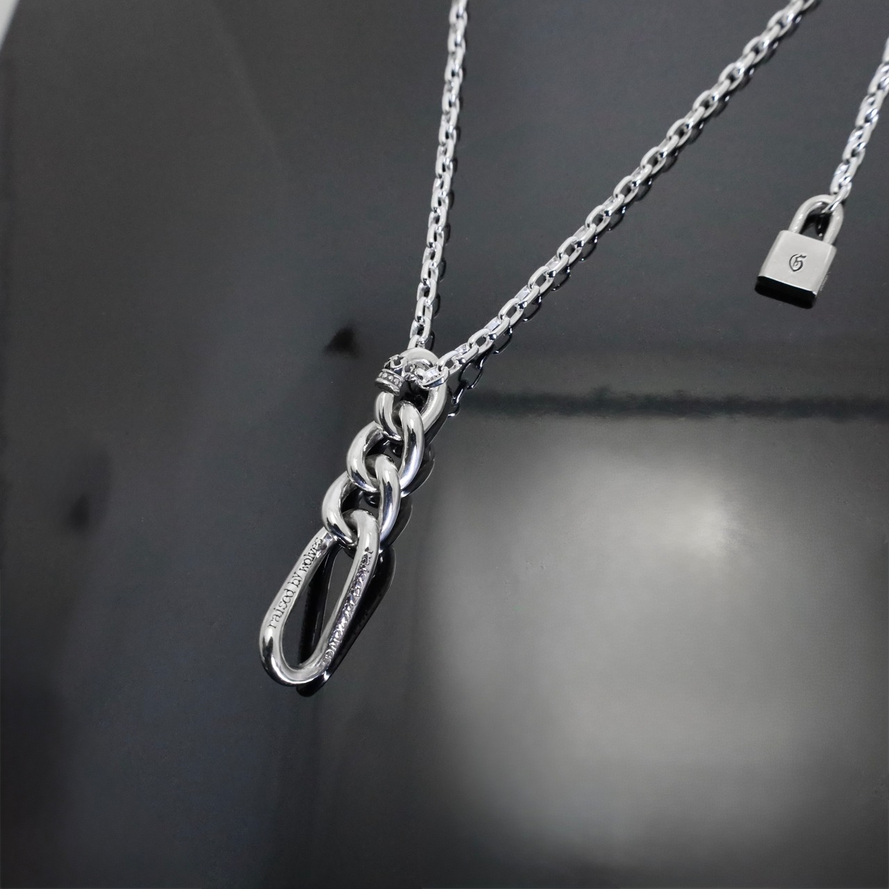 GODSIZE® FIGARO TRINITY #1 I.D. TAG NECKLACE / ゴッドサイズ® フィガロトリニティ #1 I.D.タグ ネックレス
