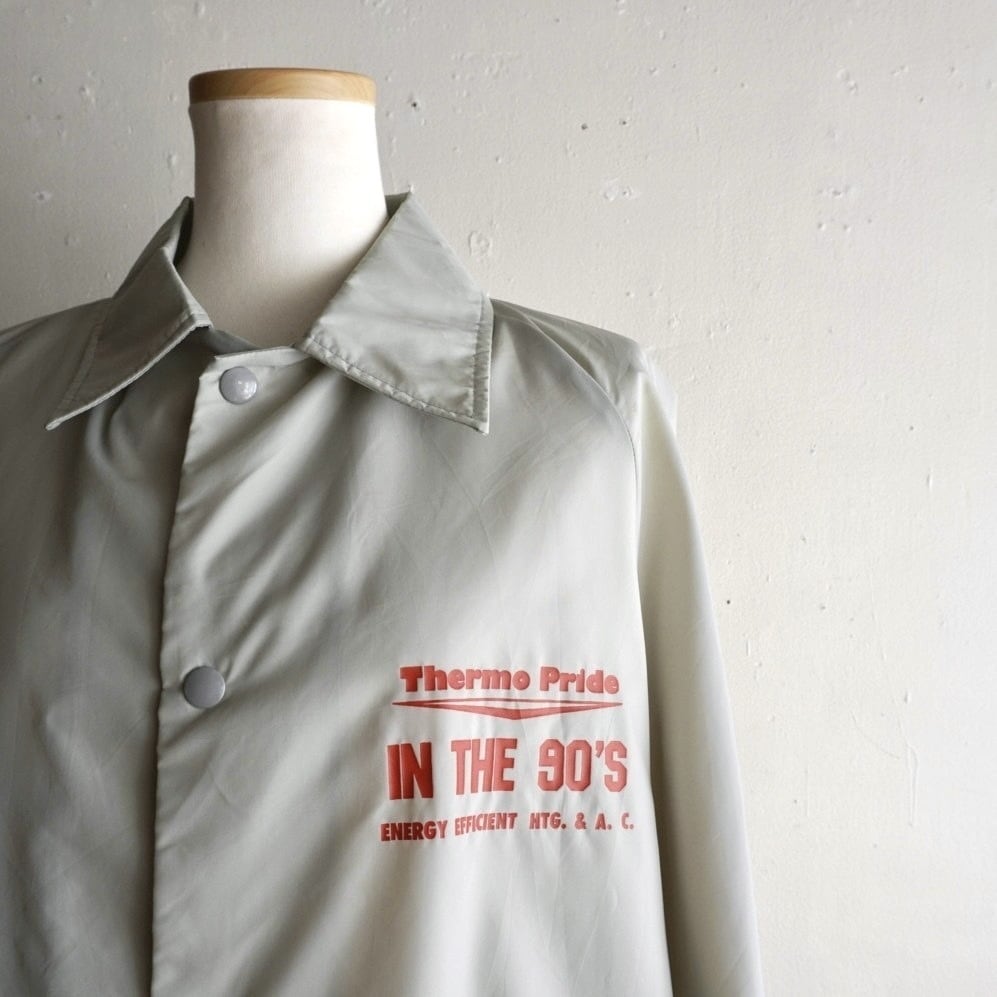 90s made in USA coach jacket/ヴィンテージグレージュのコーチ