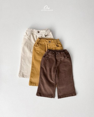 【予約/おまとめ割】onu / gogos pants