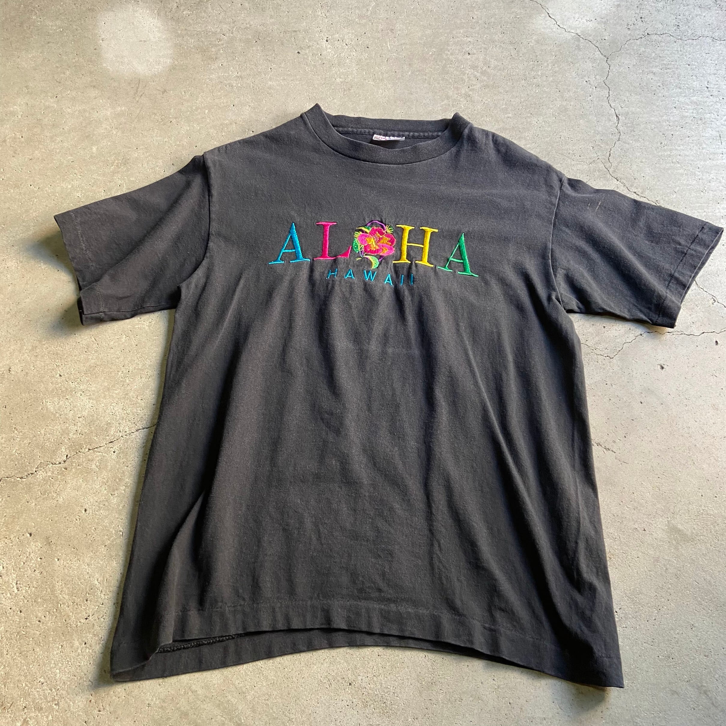 激レア 90s USA製 ビンテージ ハワイ火山 Hawaii Tシャツ XL