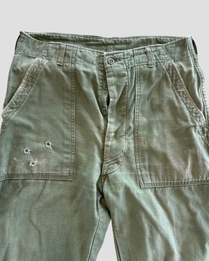 -U.S.ARMY- Vintage 50-60s 34×33 OG-107 Baker Pants