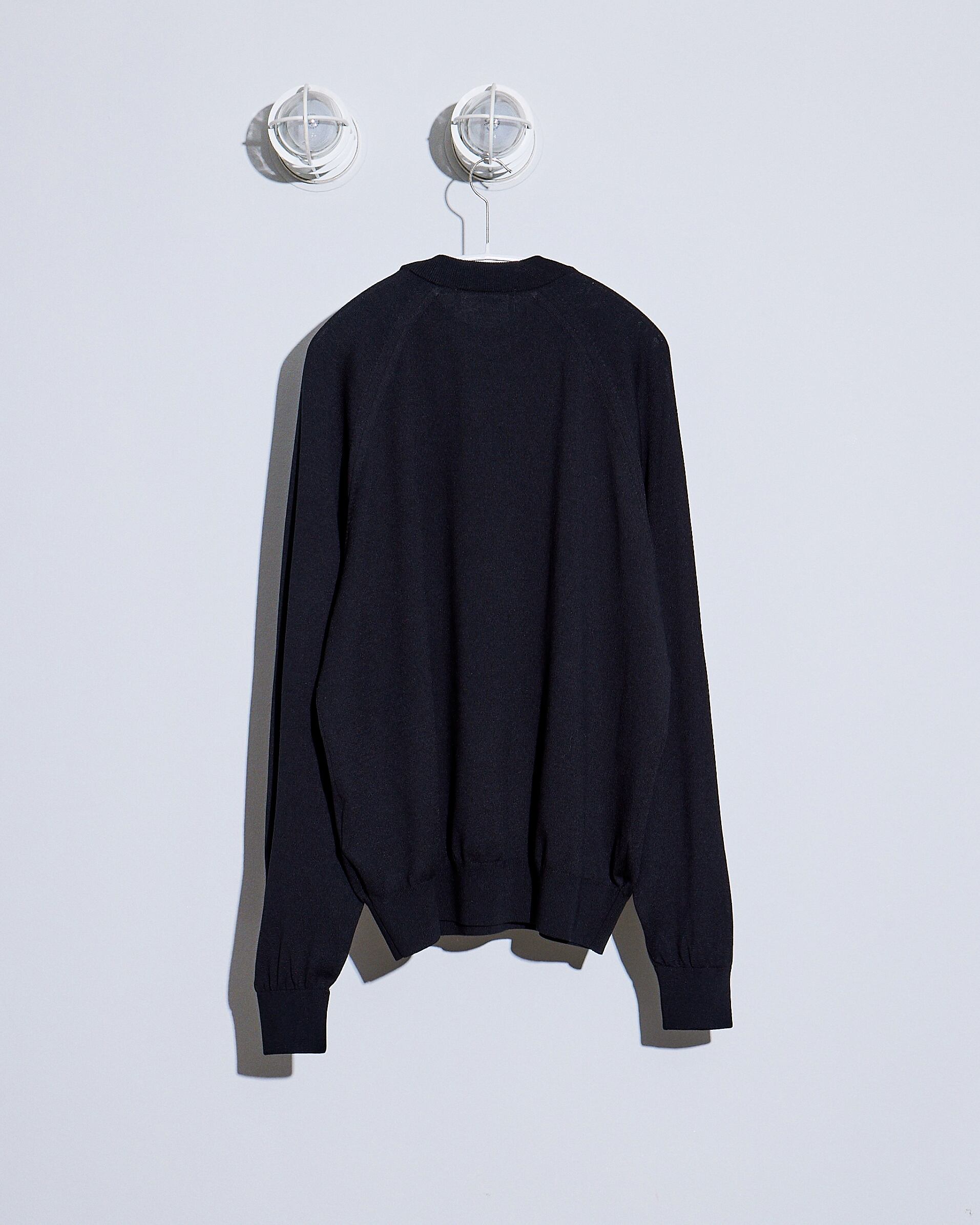 【XL】everyone high gauge knit sweater 黒