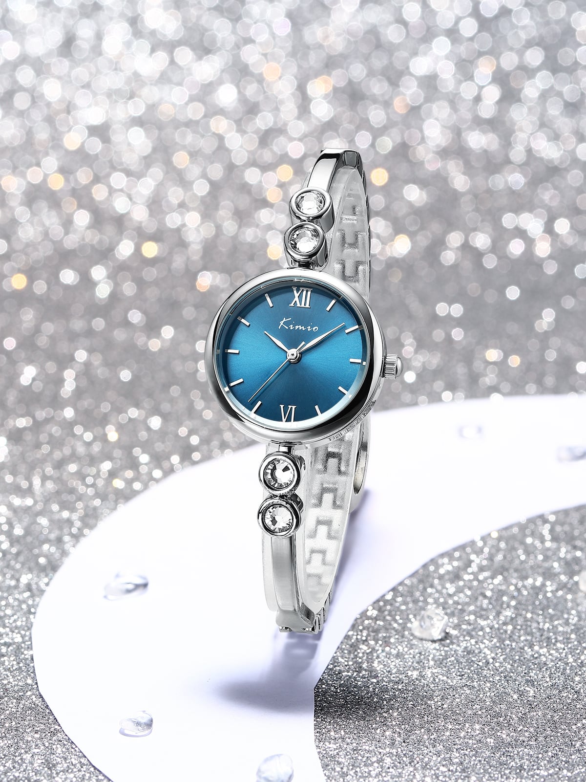 Kimio AF-6438 Blue 腕時計 レディース | AromaFlat watch shop Kimio AF-6438 Blue 腕時計 レディース | AromaFlat watch shop