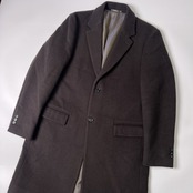UNITED ARROWS ユナイテッドアローズ グリーンレーベル VICTORIAN WOOL チェスターコート L/チャコール
