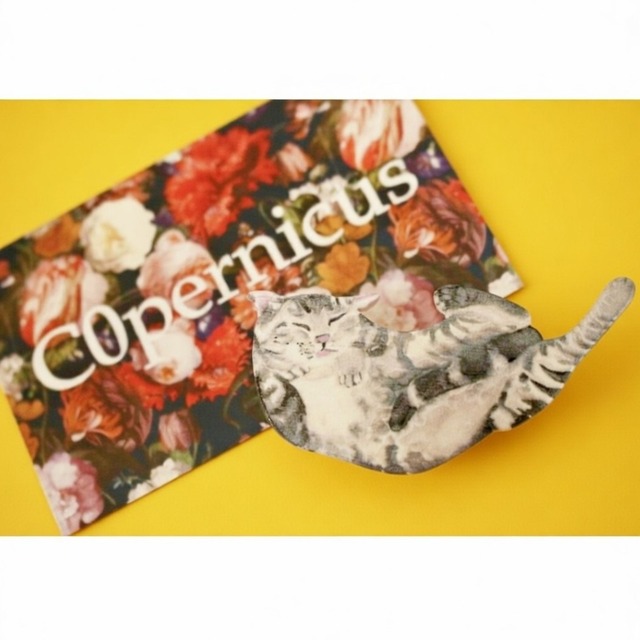 ネコ/にゃんこ猫モチーフのヘアクリップ/前髪用ヘアクリップ/子供用ヘアクリップ送料220円〜C0pernicus