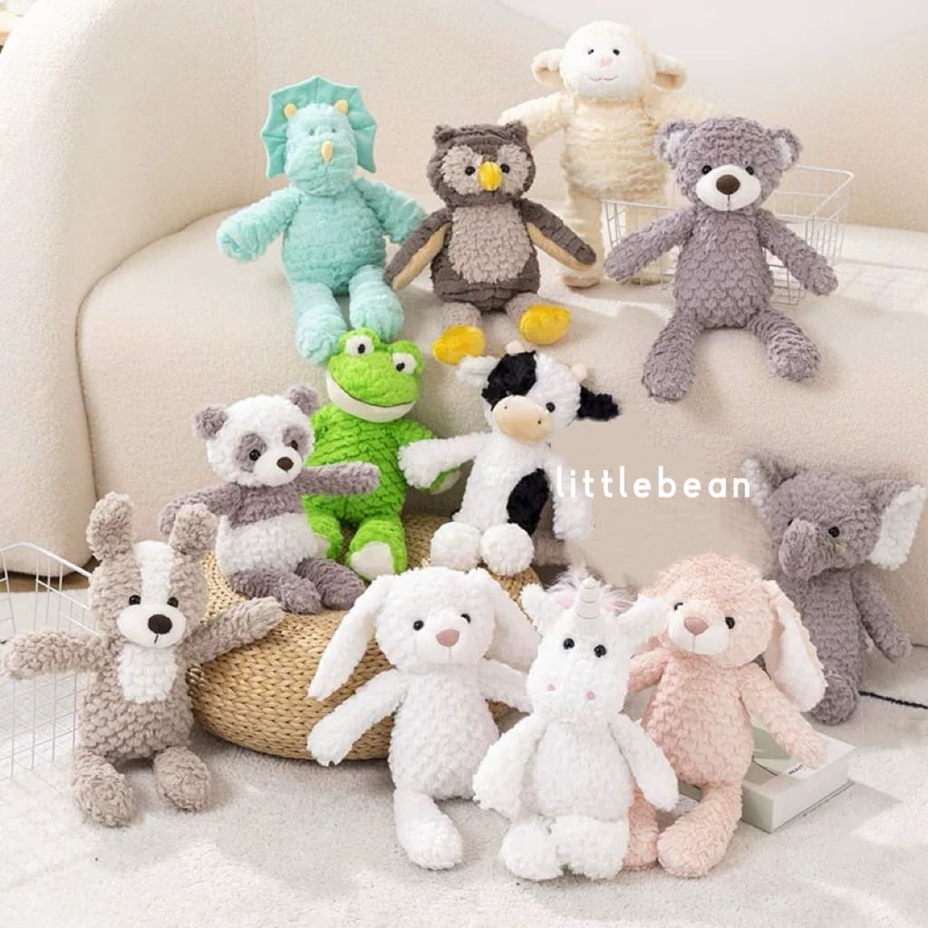,ふわふわアニマルぬいぐるみ ベビーファーストトイ 出産祝い 女の子男の子プレゼント lgd0007
