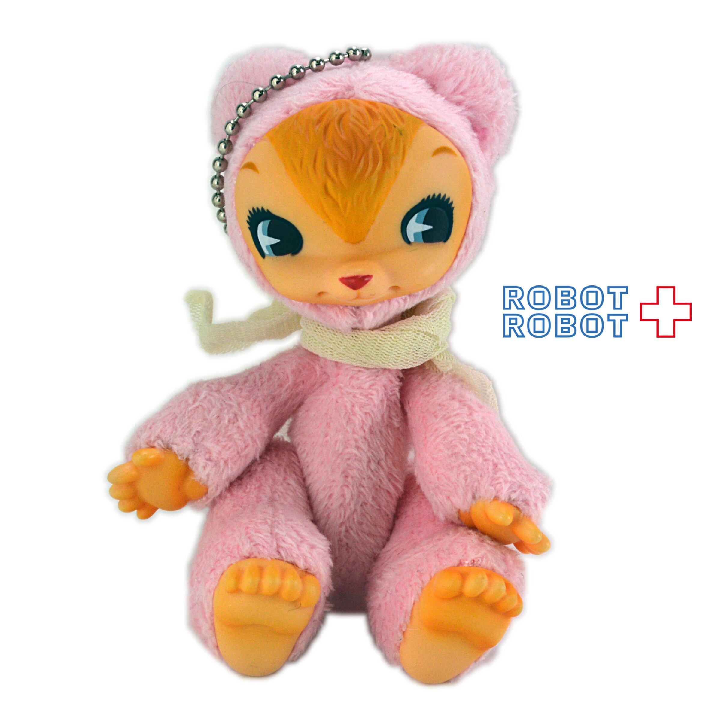 ToysField ぬいぐるみキーチェーン チューリップピンク | ROBOTROBOT