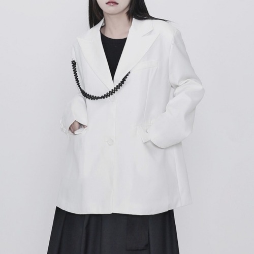 Adjustable chain jacket【2color】 C0711