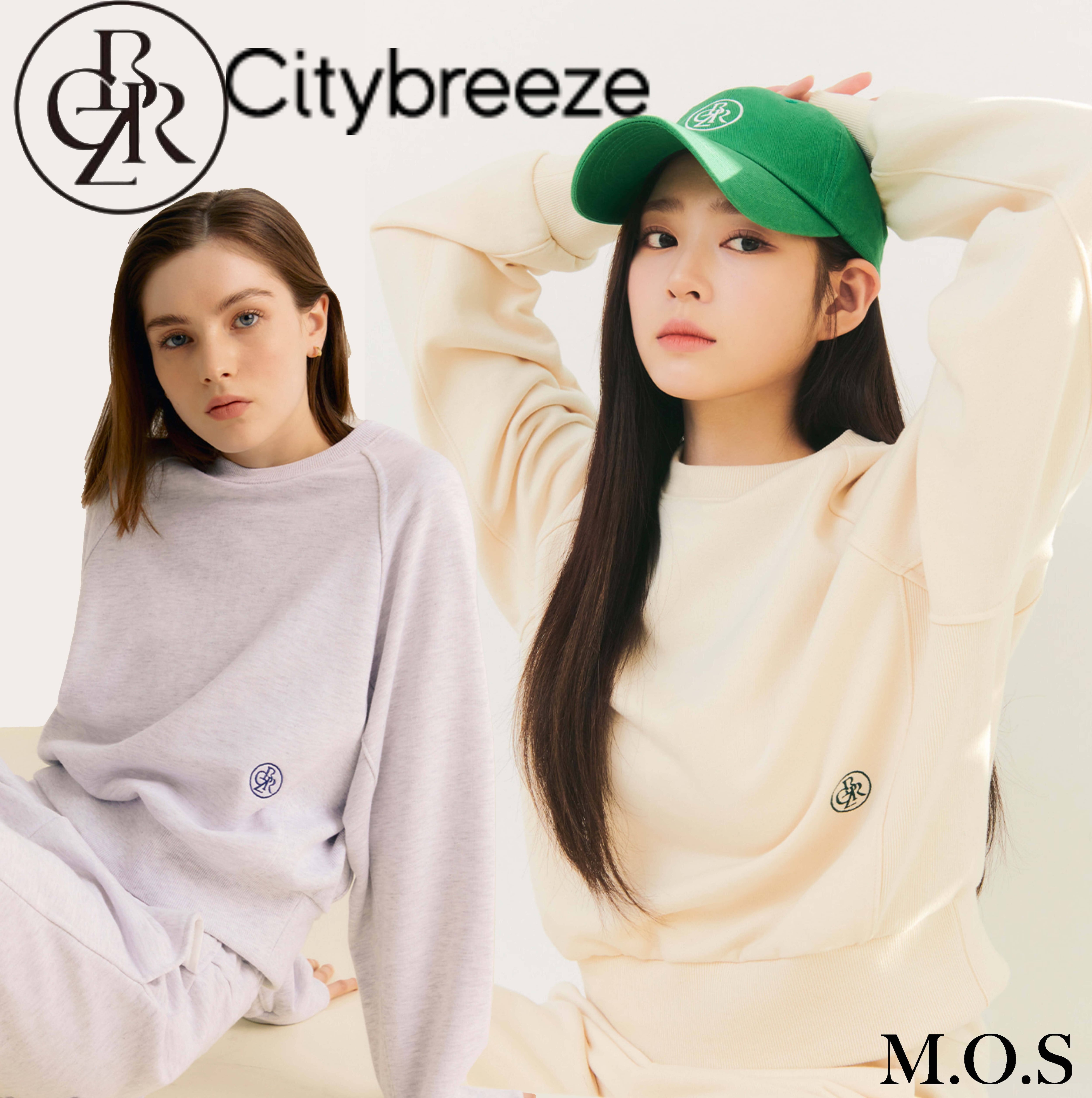 ♡CITYBREEZE♡Napping logo graphic sweatshirt | M.O.S