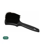 【4セット】COAZ SELECTION タイヤブラシ 黒色 6.5cm x 20.5cm 汚れ落ち抜群