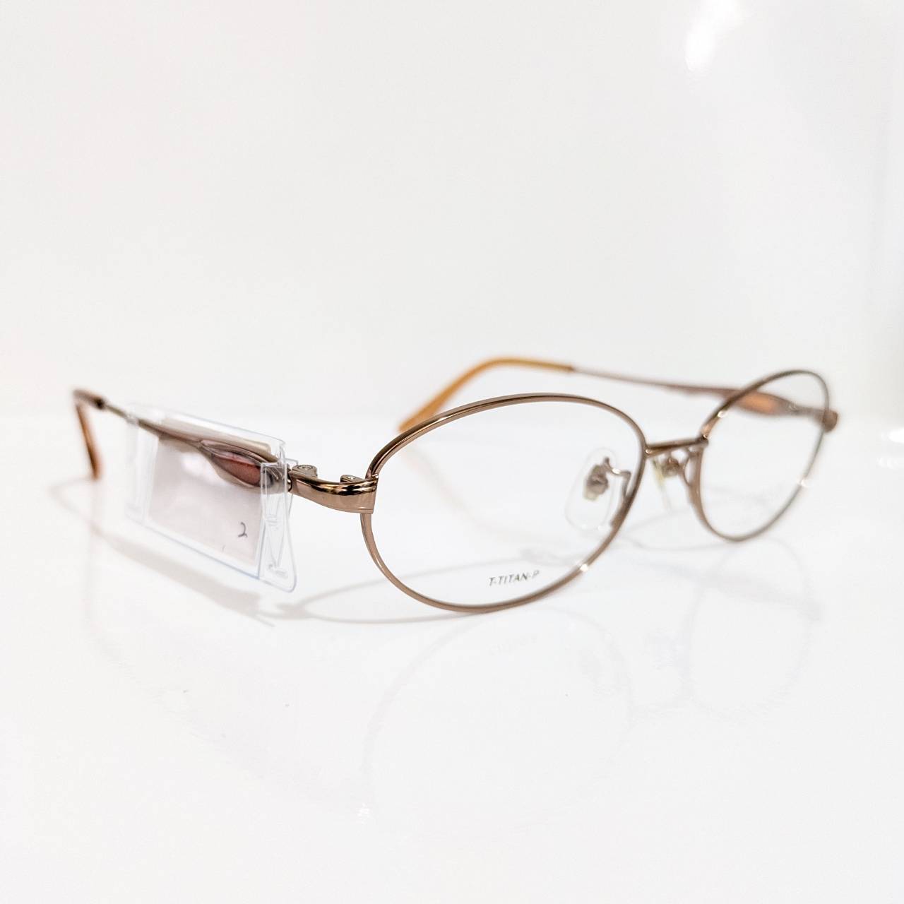 【CHRISTIE】オーバルメタルフレーム ブラウン