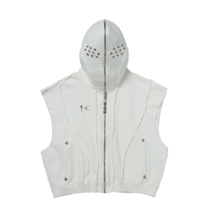 [THUG CLUB] Gladiator Hooded Vest White 正規品 韓国ブランド 韓国通販 韓国代行 韓国ファッション 日本 店舗