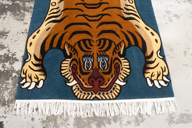 Tibetan Tiger Rug 《Lサイズ•ウール062》チベタンタイガーラグ