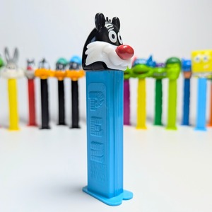 ☆ VINTAGE90' ☆【 Looney Tunes ( ルーニー・テューンズ )  】『 シルベスター 』PEZ / ペッツ CANDY&DISPENSER 〚アメリカン雑貨 アメトイ〛