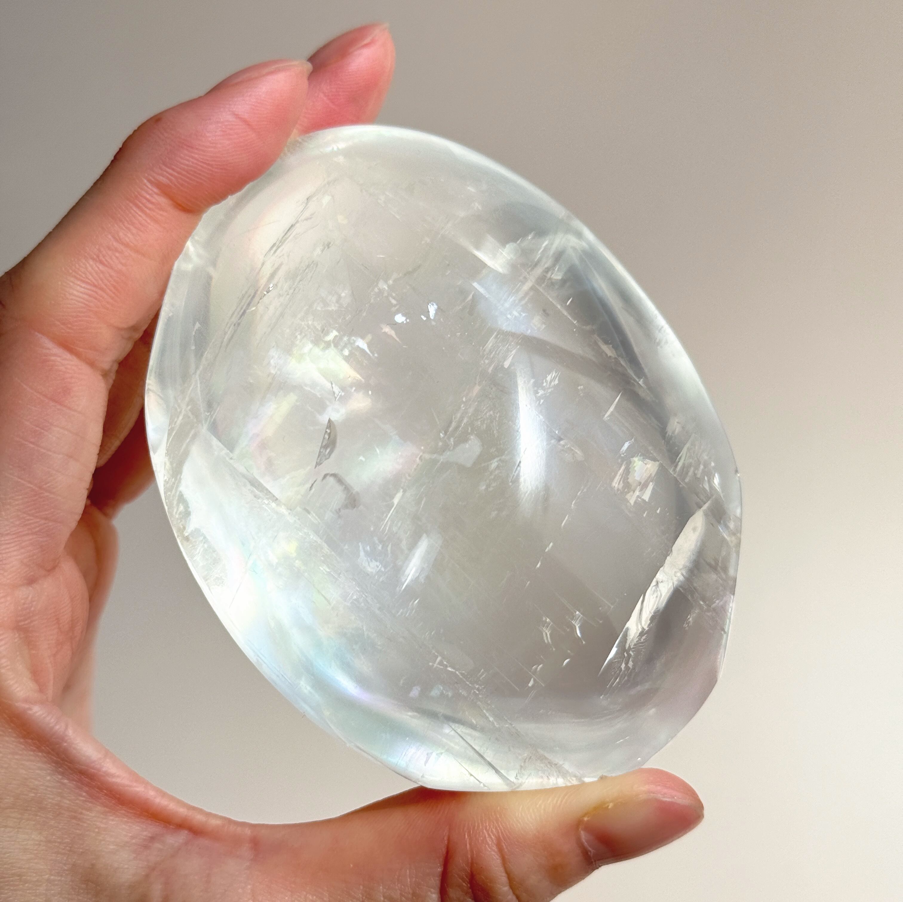 透明度抜群！オプティカルカルサイト 虹 虹 虹 オプティカルカルサイト