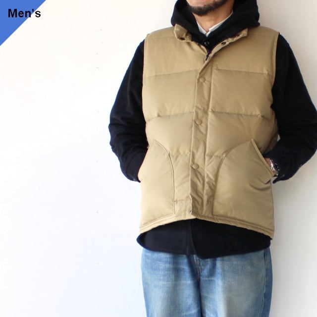 ZANTER JAPAN ダウンベスト DOWN VEST ベージュ | C.COUNTLY ONLINE  STORE｜メンズ・レディス・ユニセックス通販 powered by BASE