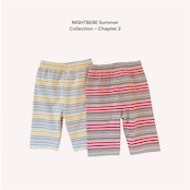 【取寄/韓国直送】Nightbebe 26/SM キティストライプレギンス |夏服|韓国子供服