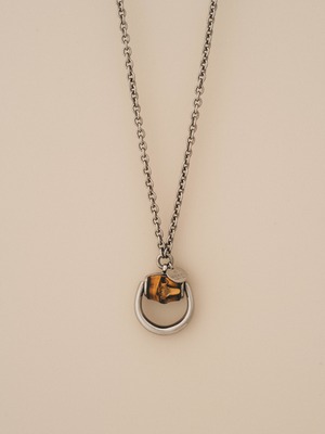Horsebit Pendant Necklace