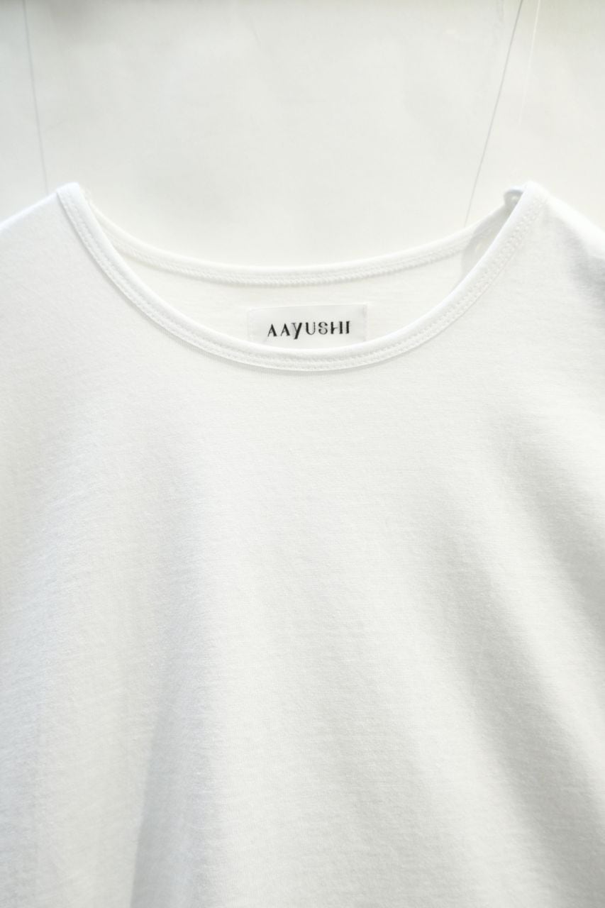 SGN08110〕バックスカーフハーフスリーブトップス(金子綾さんご紹介