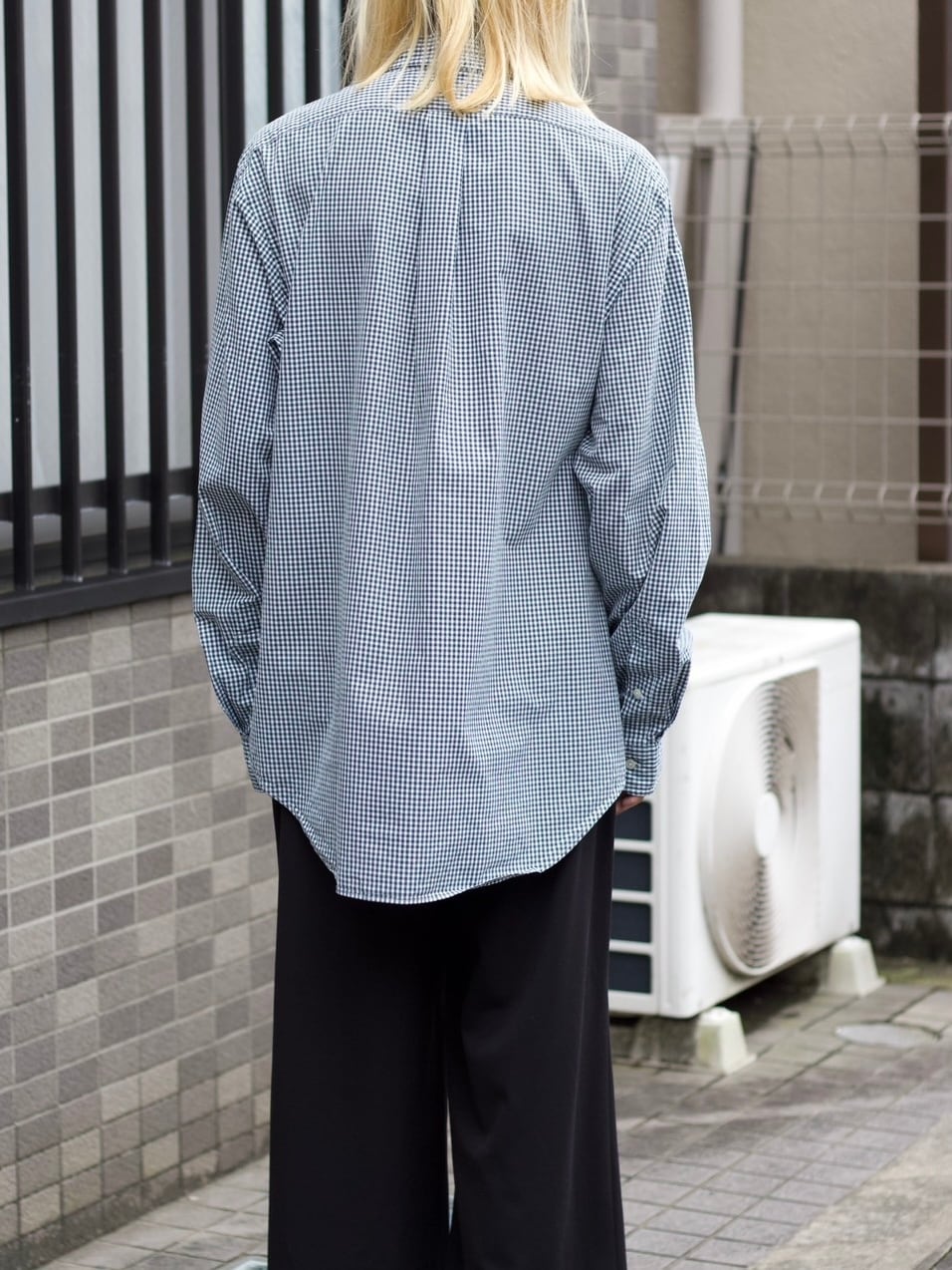 1990s Polo by Ralph Lauren gingham check shirt【FF-11269】 | cv
