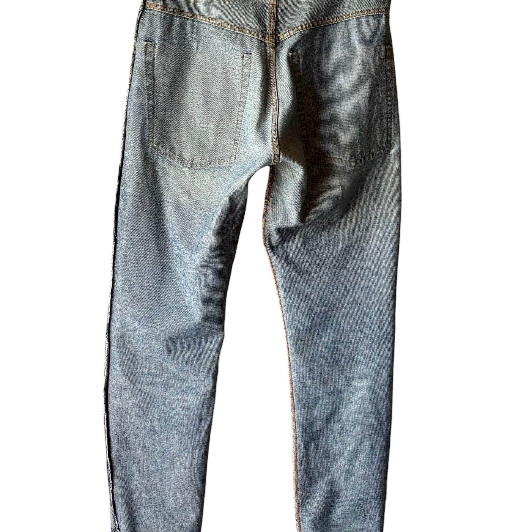 70sビンテージ LEVIS505 66前期 シングル インディゴ デニム 