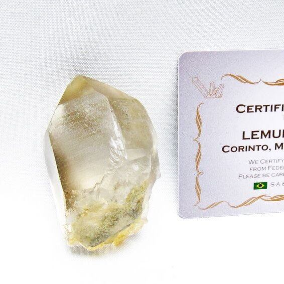 レムリアンシード スモーキークォーツ 原石 ブラジル ミナスジェライス州 コリント産 一点物 おまかせ便 171-7459