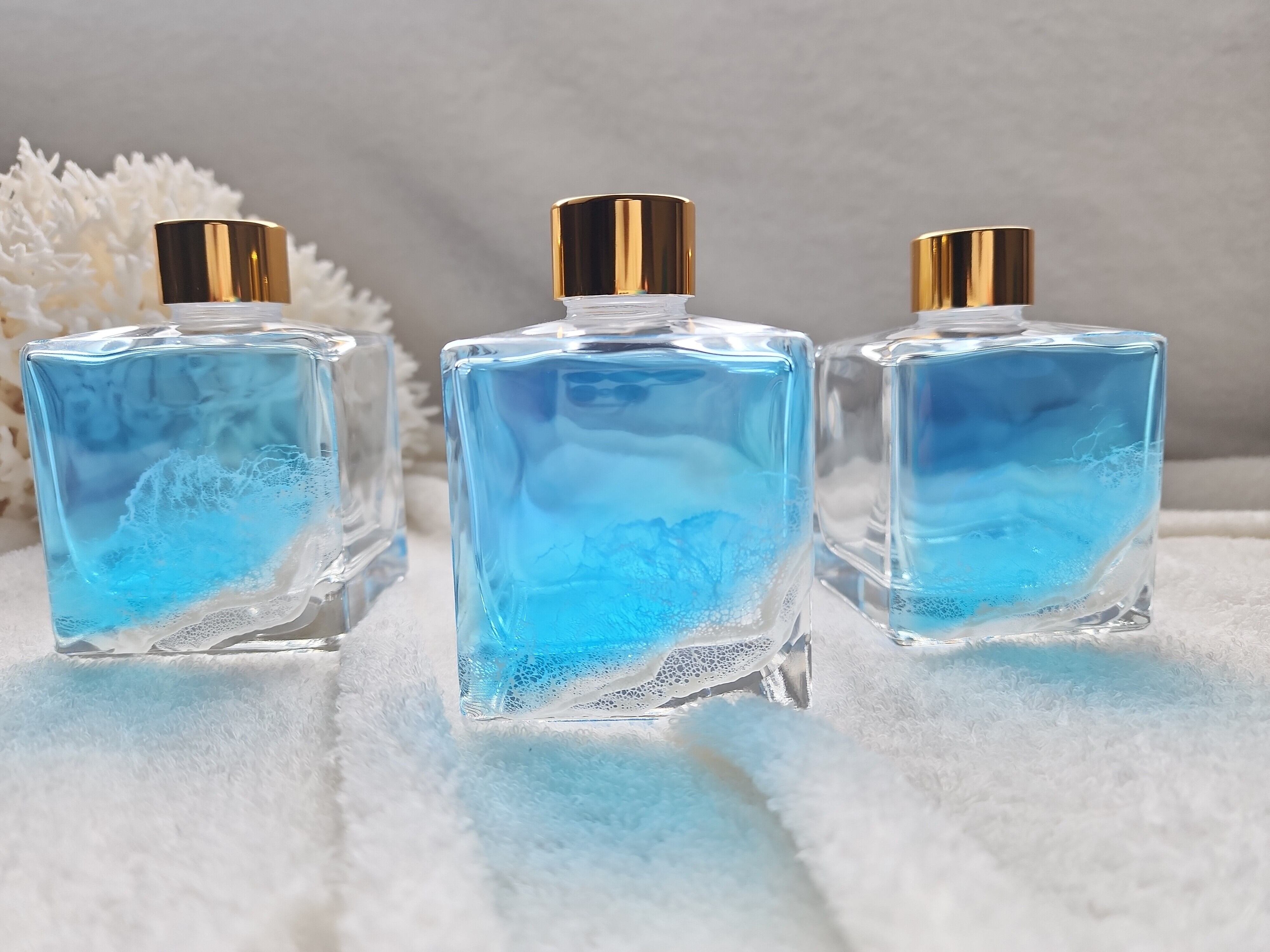 343.オーシャンレジンアート アロマディフューザー大