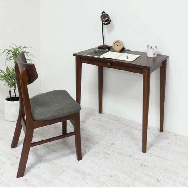 【新品・送料無料】ユーリ　ワークデスクW75(ブラウン)(ナチュラル) 新品・送料無料】ユーリ ワークデスクW75(ブラウン)(ナチュラル