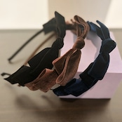 ベロアカチューシャ 2.5cm