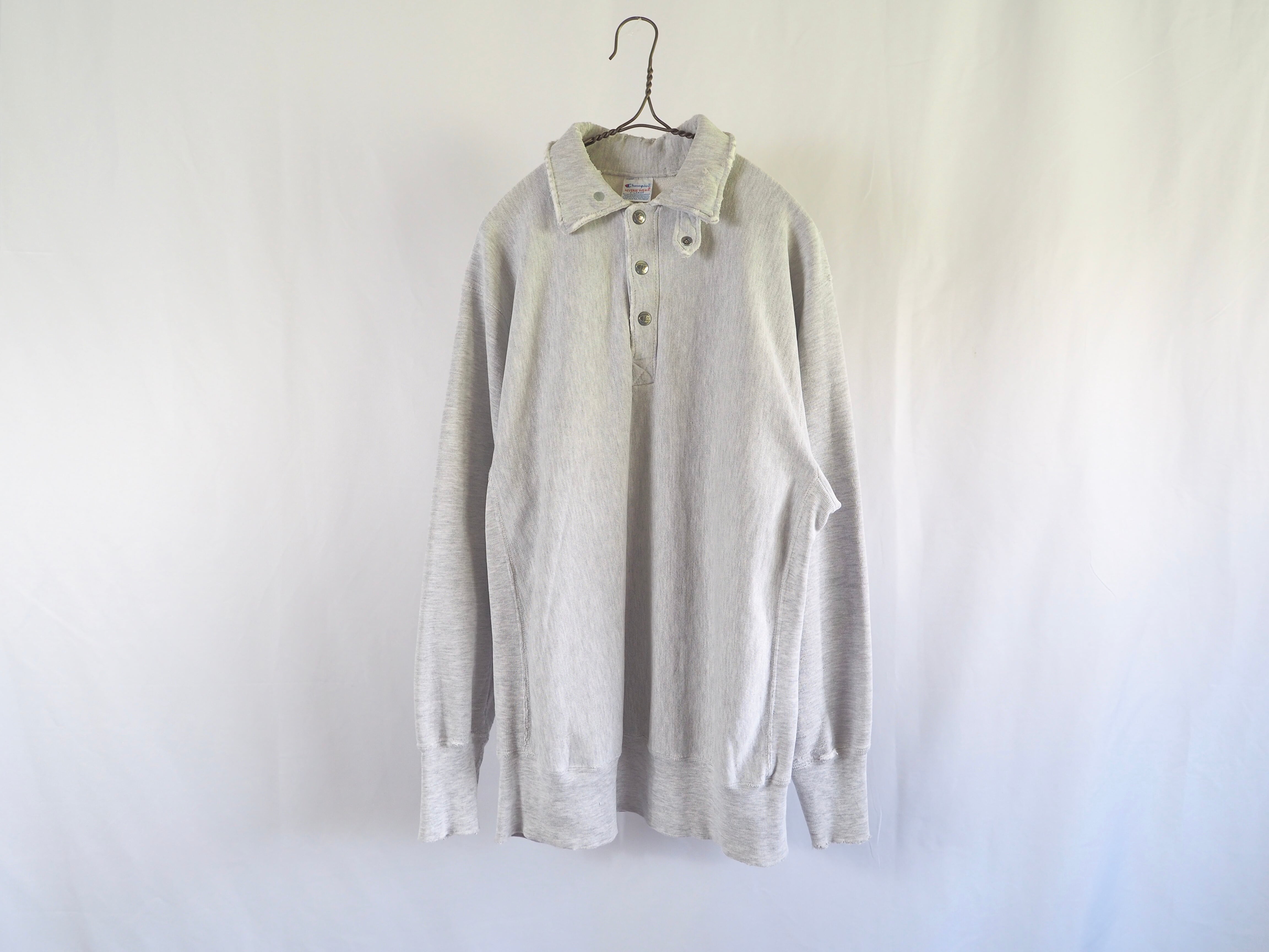 1990’s USA製 Champion リバースウィーブ 襟付きスウェット Size:XL