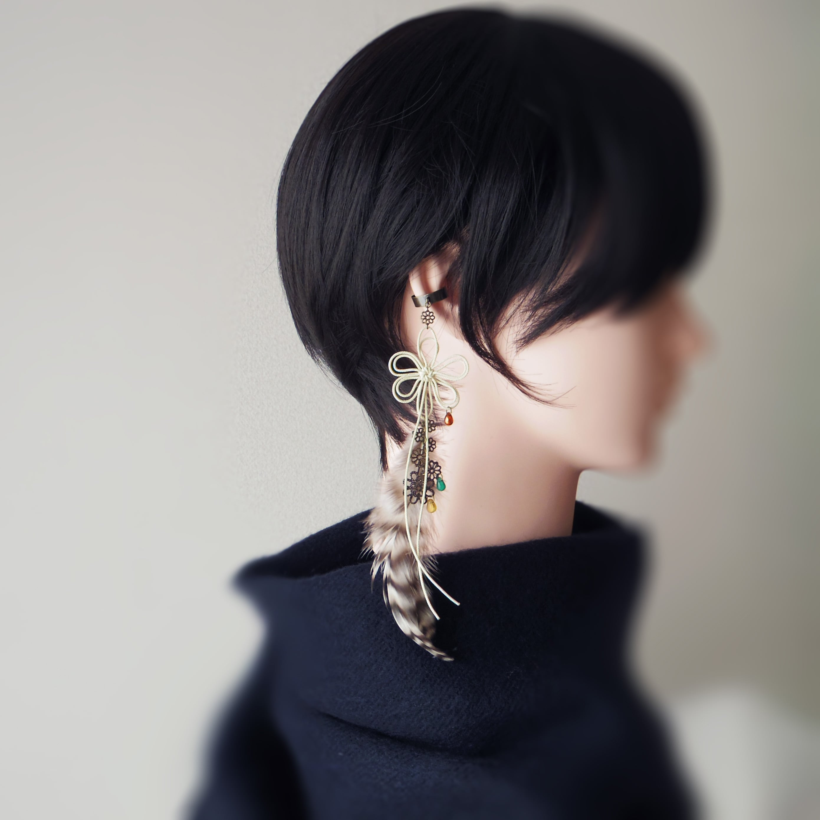 かたっぽイヤーカフ「舞ヒ歩ム」