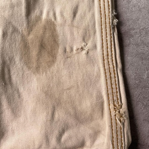 10s ホワイト ダブルニー Carhartt ペインター パンツ 32×34 詳細写真13