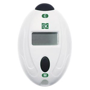 【努力特価】新潟精機 SK デジタル数取器 手持型 DC-4WS ホワイト
