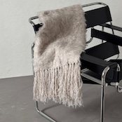 ボリュームシャギーストールマフラー/エクリュ