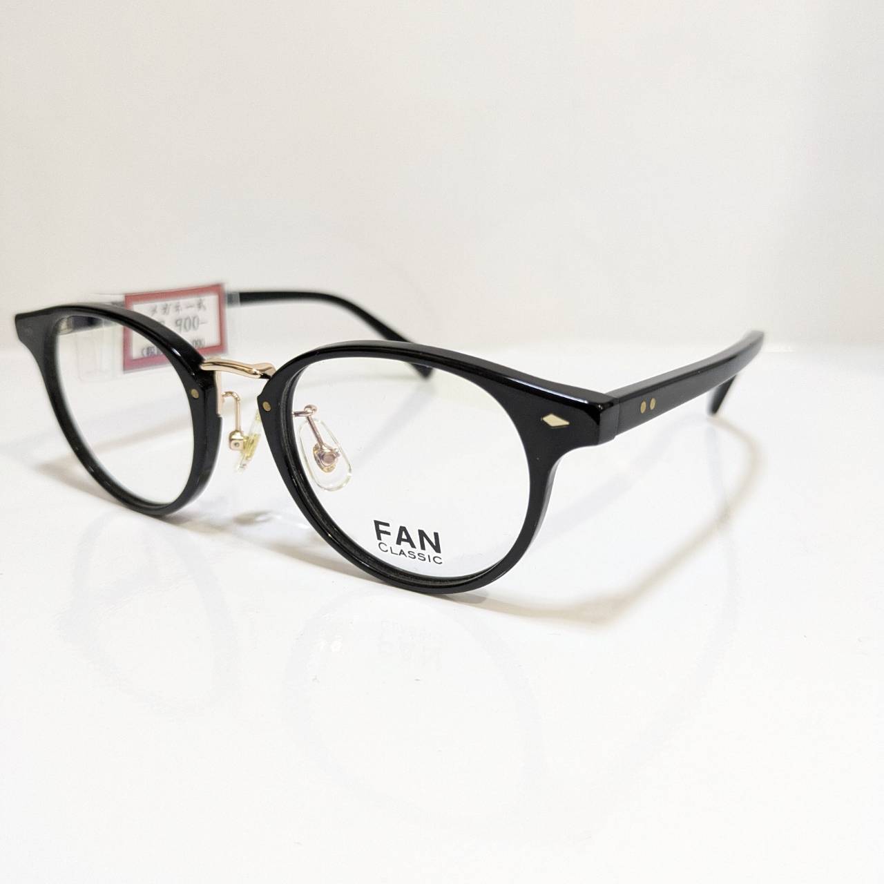 【EYES】ボストンセルフレーム ブラック