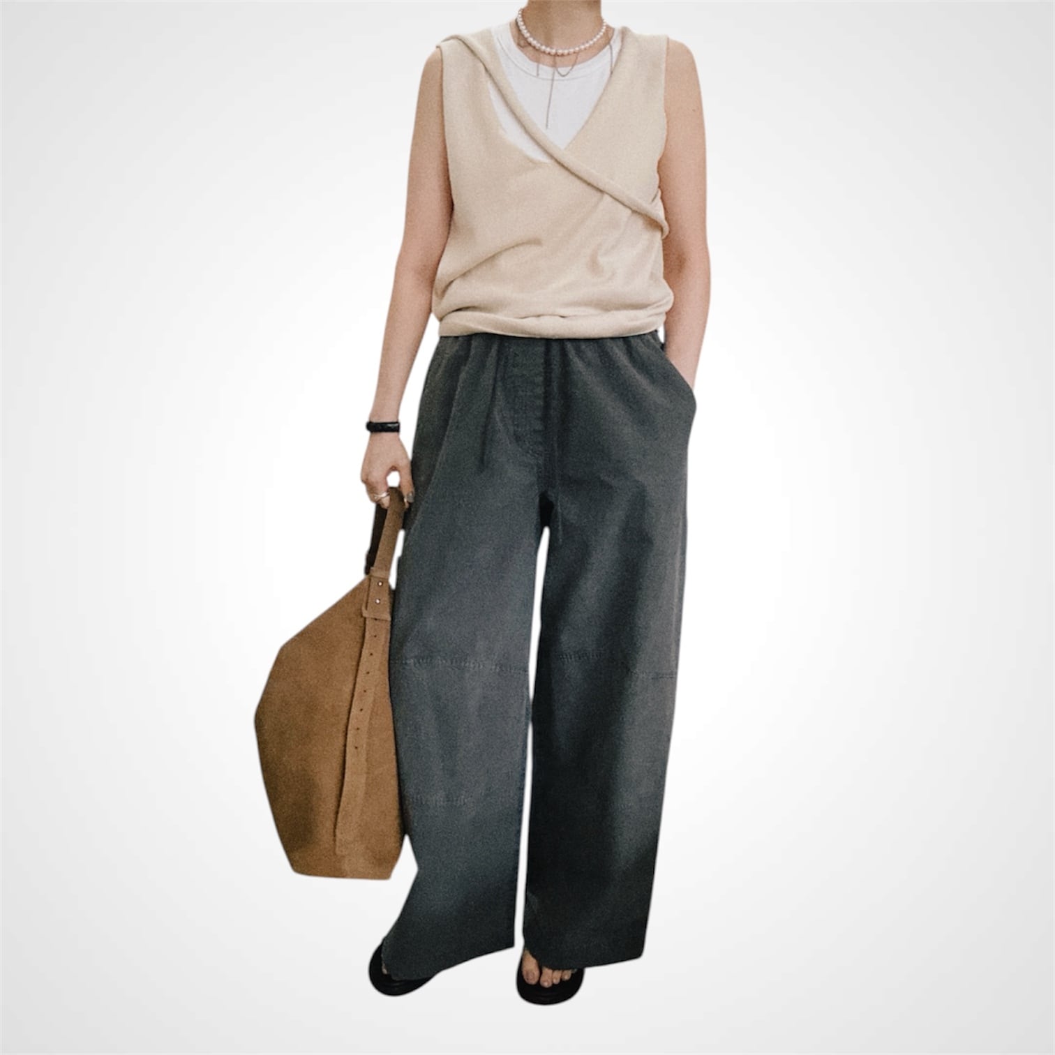 MY___ GARMENT DYE EASY PAINTER PANTS