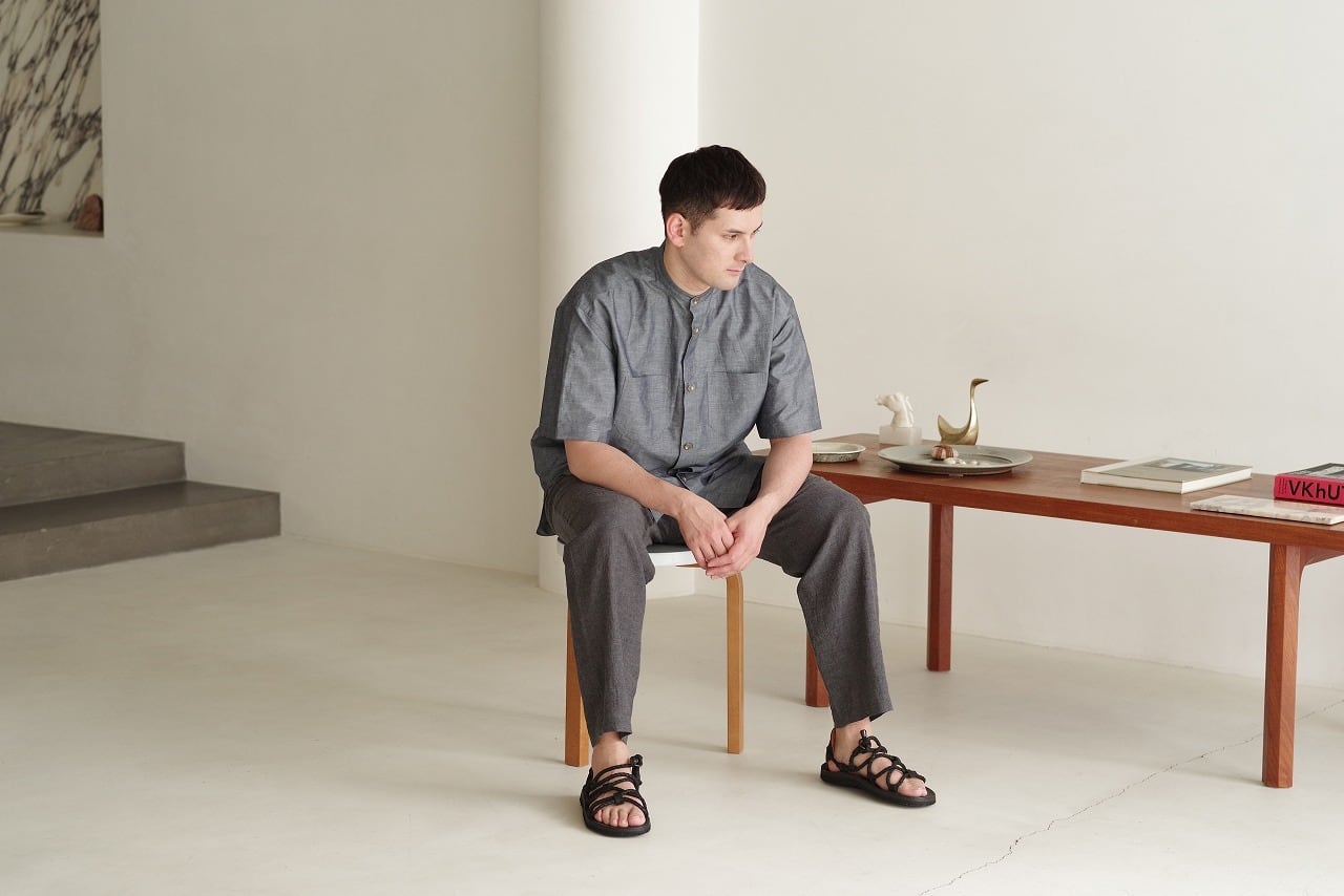Irish Linen Cotton S/S Shirt