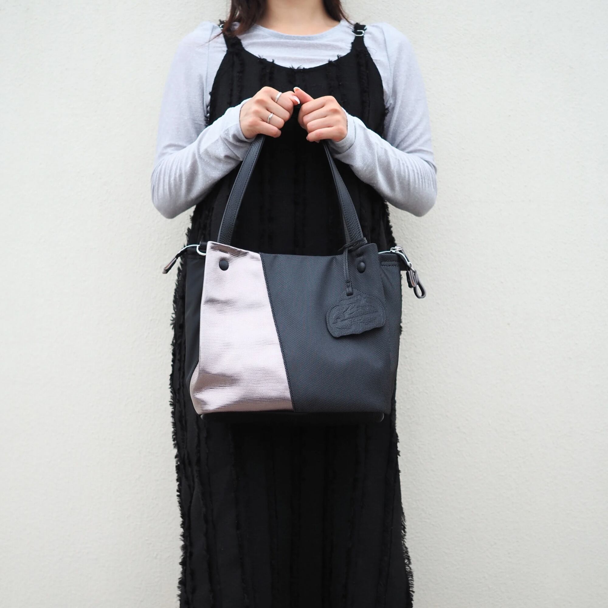 2wayトートバッグ NAAL-1535N(090989) ブラック