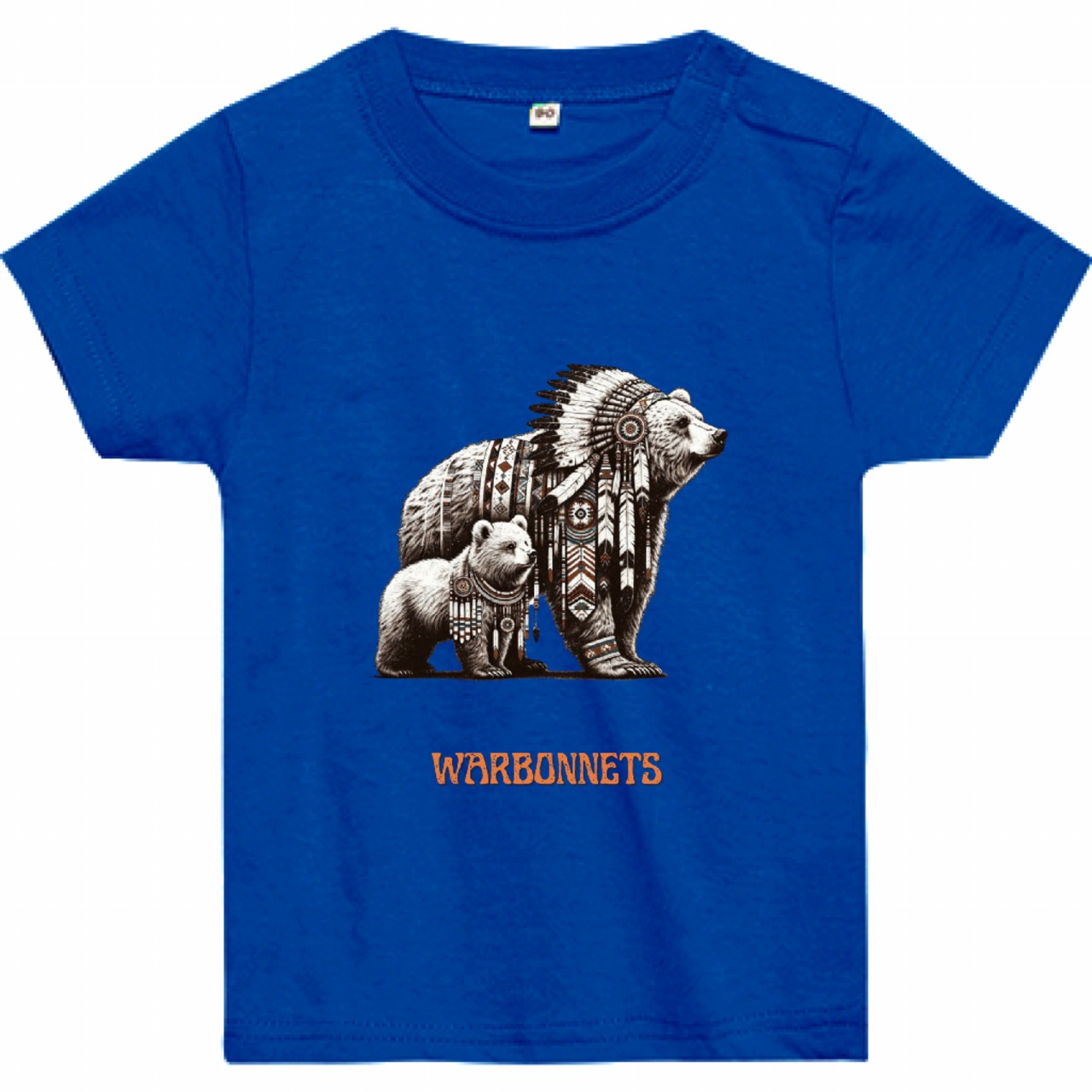 ヘビーウェイトTシャツ（ベビー）　ブルー　00040