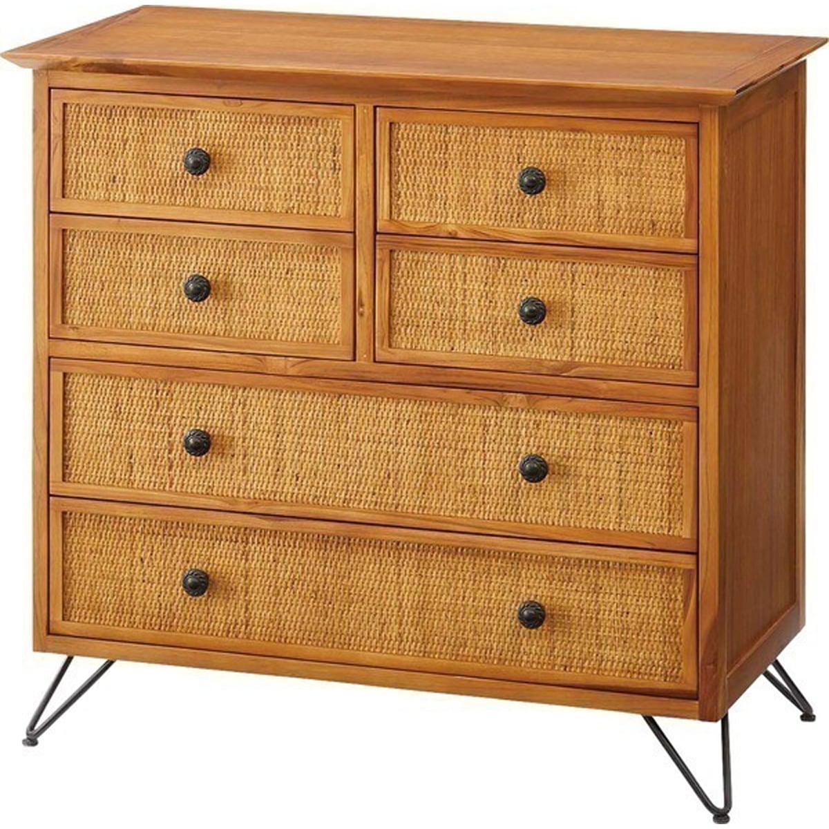 チェスト GUY-372 木製 おしゃれ かわいい 収納 たんす 箪笥 タンス 北欧 ヴィンテージ アジアン リゾート アンティーク 天然木 ラタン アイアン 4段 寝室 シンプル