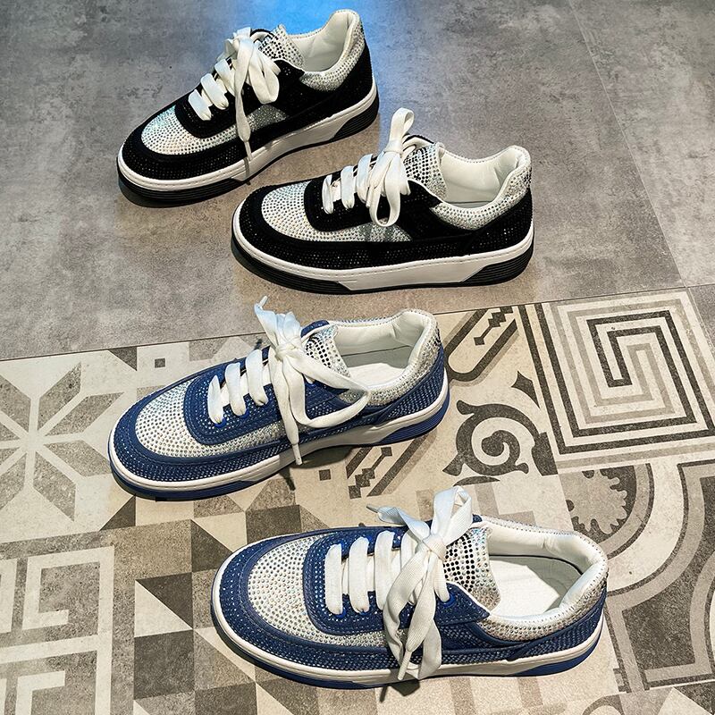 カジュアルオータムレッドレースホワイト 靴 シューズ ストリート 秋物 レースアップ 部族の婦人靴6599131822