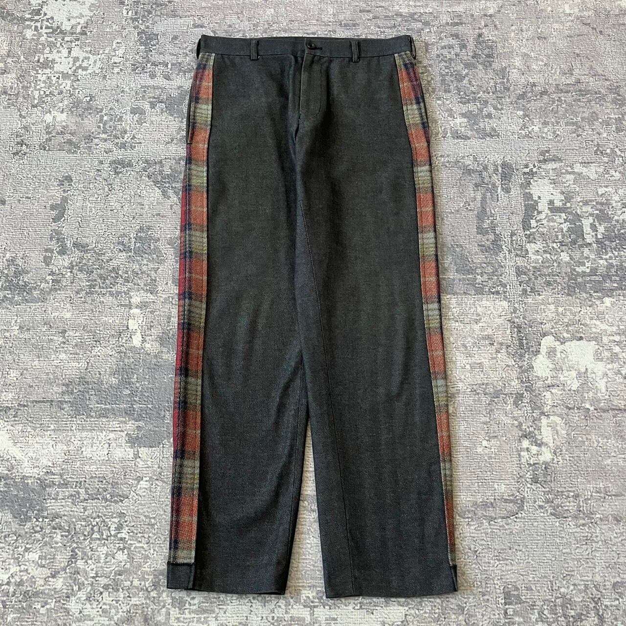 田中オム】コムデギャルソンオム スラックス チノパン ブラック AD2003