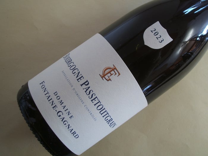 ブルゴーニュ・パストゥグラン 2023年 フォンテーヌ・ガニャール