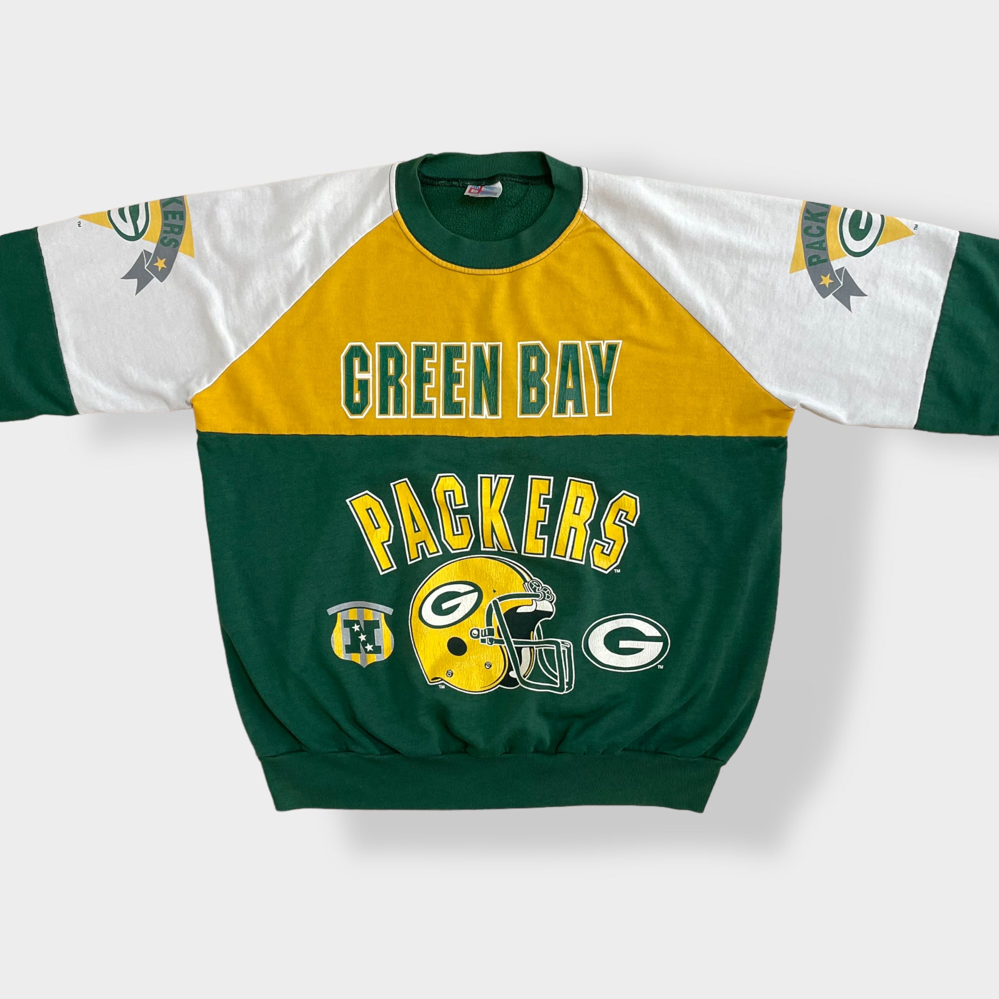 GARAN】80s 90s USA製 NFL GREENBAY PACKERS グリーンベイ・パッカーズ ...