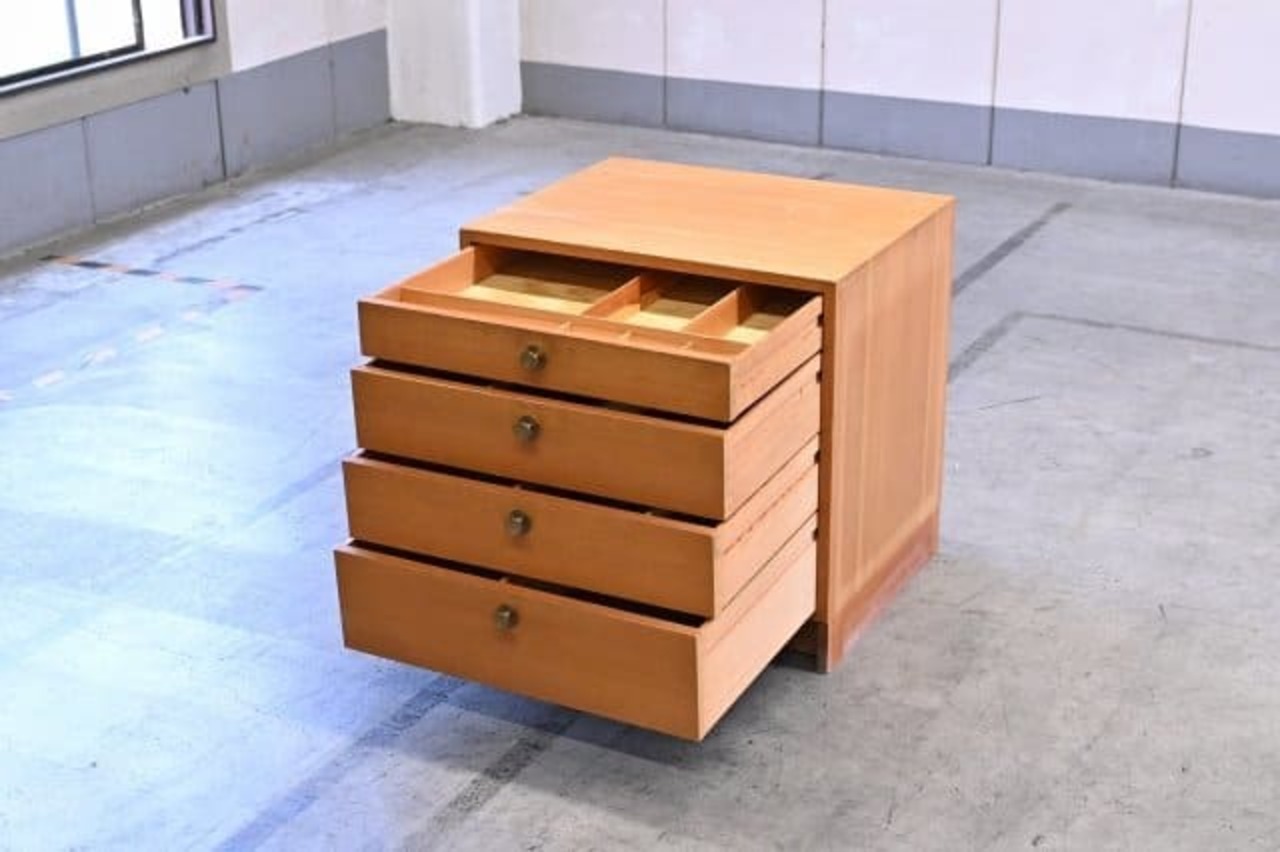 1960年代 デンマーク製 Karl Andersson 4段チェストa ボーエ・モーエンセン パイン材 箪笥 収納 北欧ビンテージ Borge Mogensen【中古家具/中古インテリア/USED家具ユーズド家具/リサイクル】