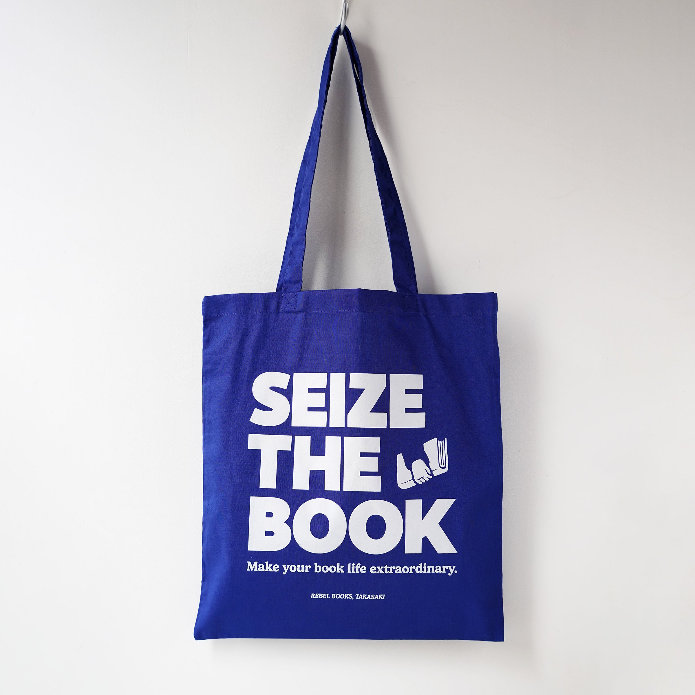 SEIZE THE BOOK トートバッグ | rebelbooks