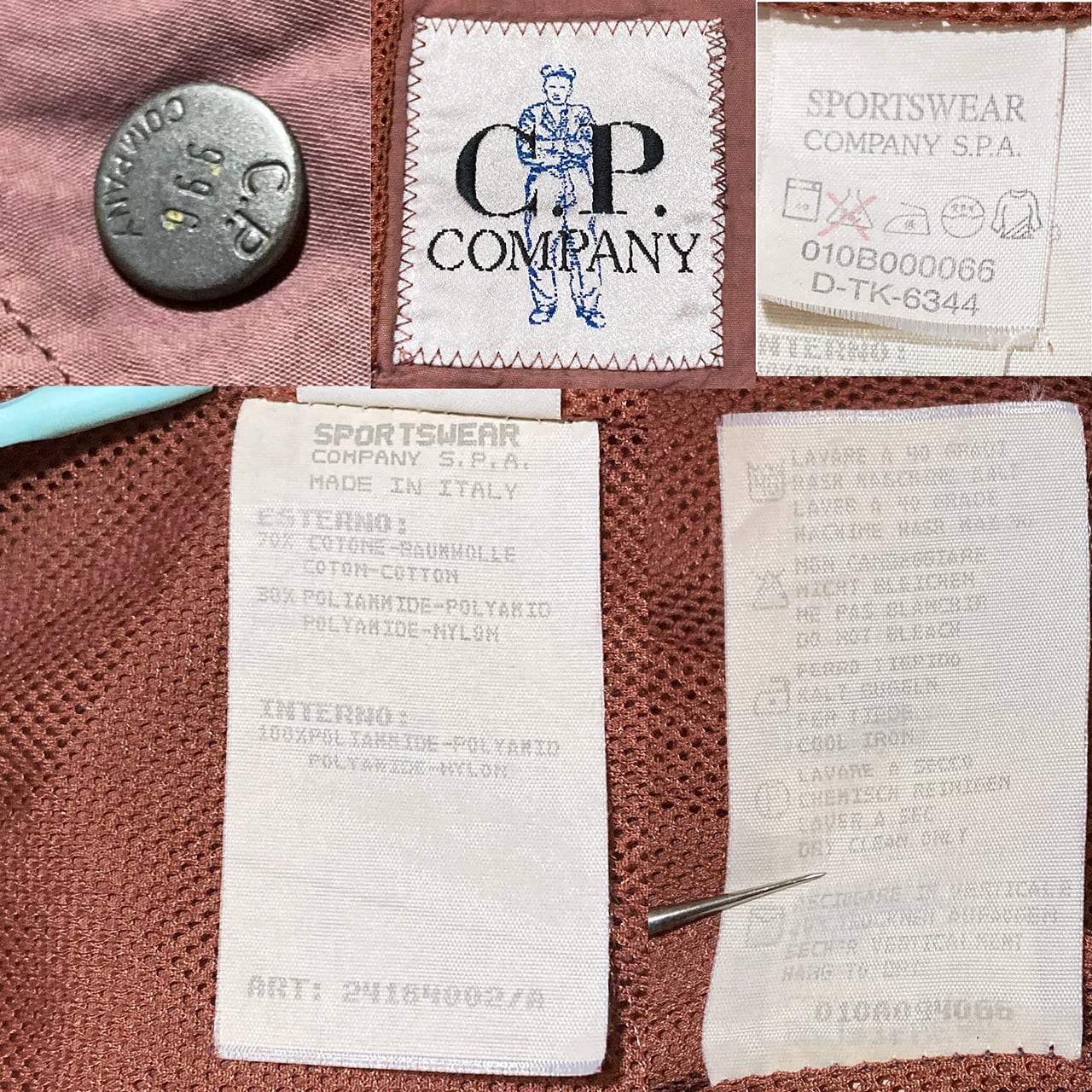 90s C.P. Company イタリア製 valster マッシモオスティ 【公式通販】